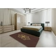 thumbnail image 4 of Ahgly Company Indoor Rectangle Patterned Sienna Brown Area Rugs, 5' x 7', 4 of 6