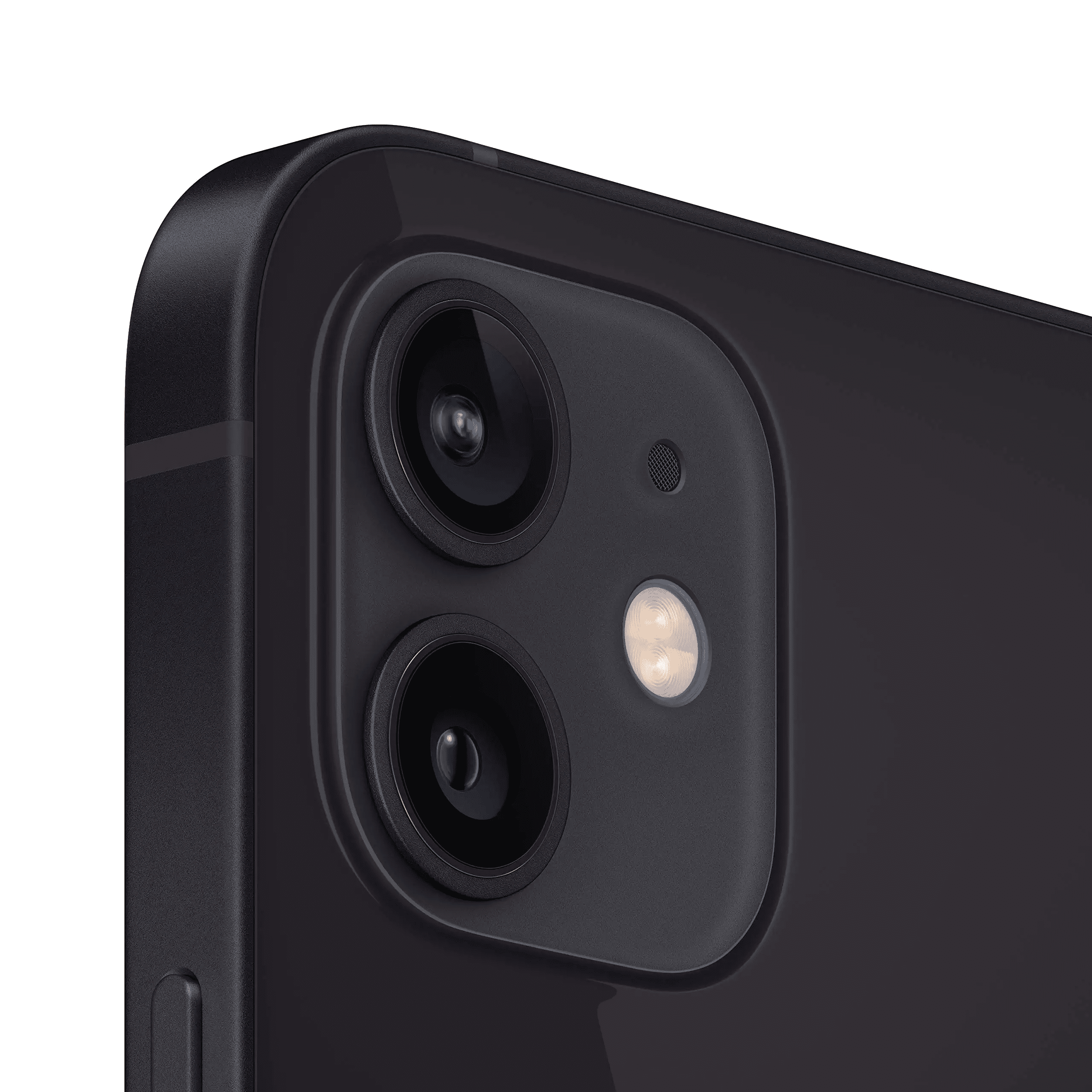 Restored Apple iPhone 12 128GB Black Fully Unlocked Bundle: Bluetooth Headphones, Screen Protector, & Wall Charger (Refurbished)