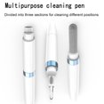 thumbnail image 4 of ZLight Portable Earphone Cleaning Pen Multifunctional Bluetooth-compatible Headphone Audio Port Brush Headset Maintain Tool Blue 1Set, 4 of 6