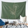 thumbnail image 4 of YFYANG Green Plant Pattern Tapestry, Bedroom Dormitory Living Room Decoration Tapestrys Wall Hanging , 80 x 60 in, 4 of 8