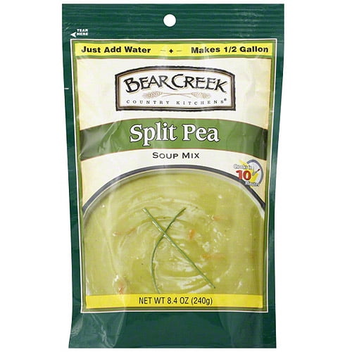 Bear Creek Split Pea Soup Mix, 8.4 oz (Pack of 6)