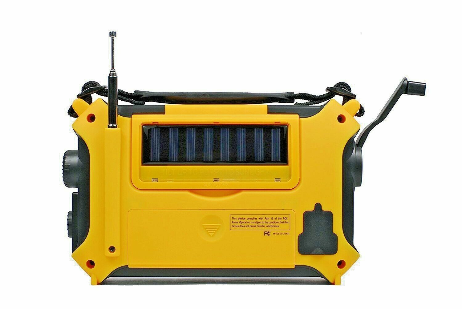 Kaito Portable AM/FM Radios, Yellow, KA500YLW - image 4 of 4