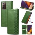 thumbnail image 1 of Case for Samsung Galaxy Note 20 Ultra Flip Cover Wallet Flip Cover Magnetic Protective - Green, 1 of 5