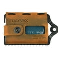 thumbnail image 1 of Trayvax Element Wallet (Black | Tobacco Brown Leather), 1 of 4