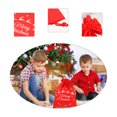 thumbnail image 3 of 6pcs Christmas Drawstring Gift Bags Candy Storage Pouch Christmas DIY Craft, 3 of 9
