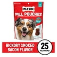 thumbnail image 4 of Milk Bone Pill Pouches Dog Treats, Hickory Smoked Bacon Flavor, 25 Count Bag, 4 of 12