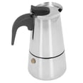 thumbnail image 4 of Pot Classic Coffee Pot Stainless Steel Manual Classic Cafe Moka Cafe Pot Maker for  Use, 4 of 8