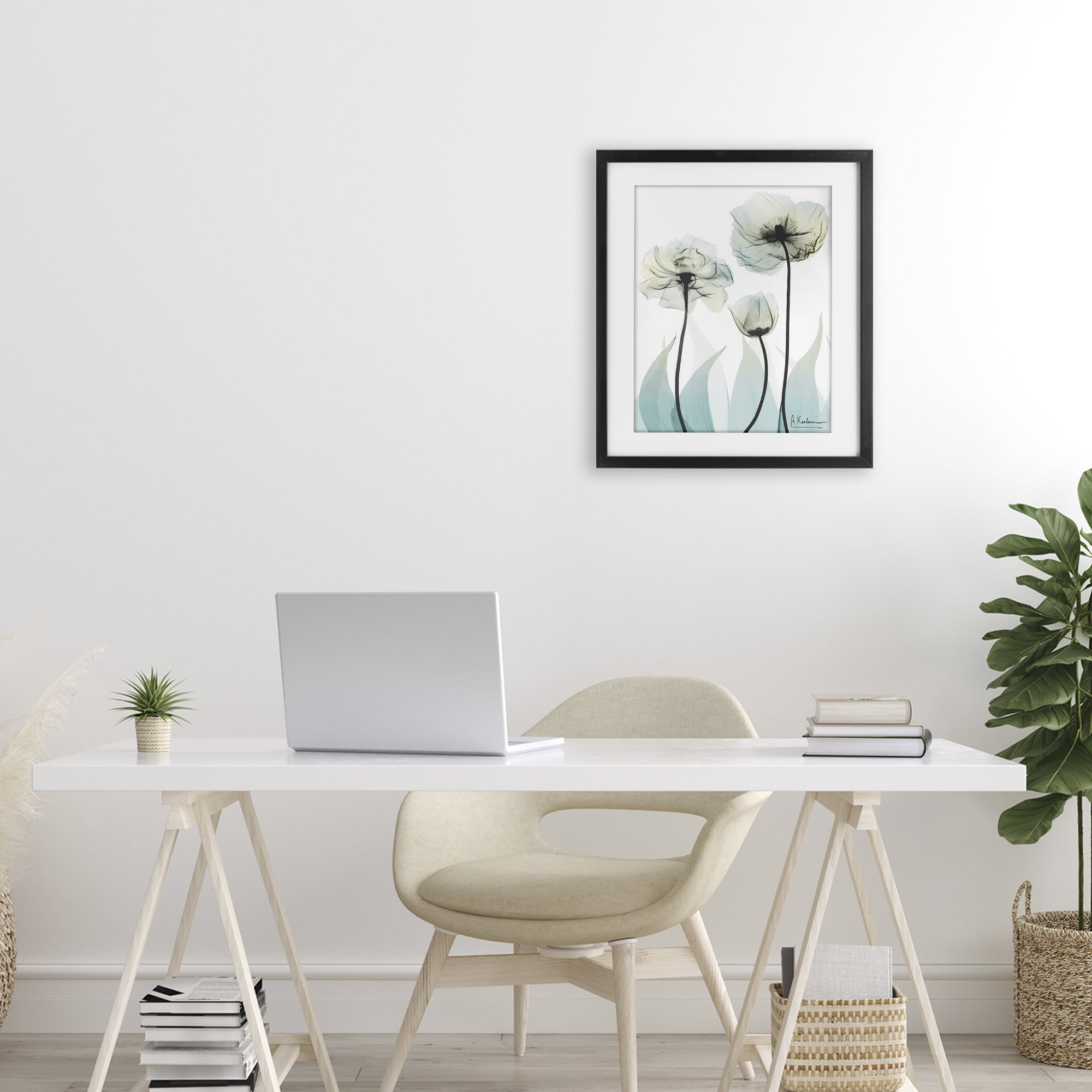 Stupell Industries Luxury Of Creation Black Framed Print Under Glass, design by Albert Koetsier