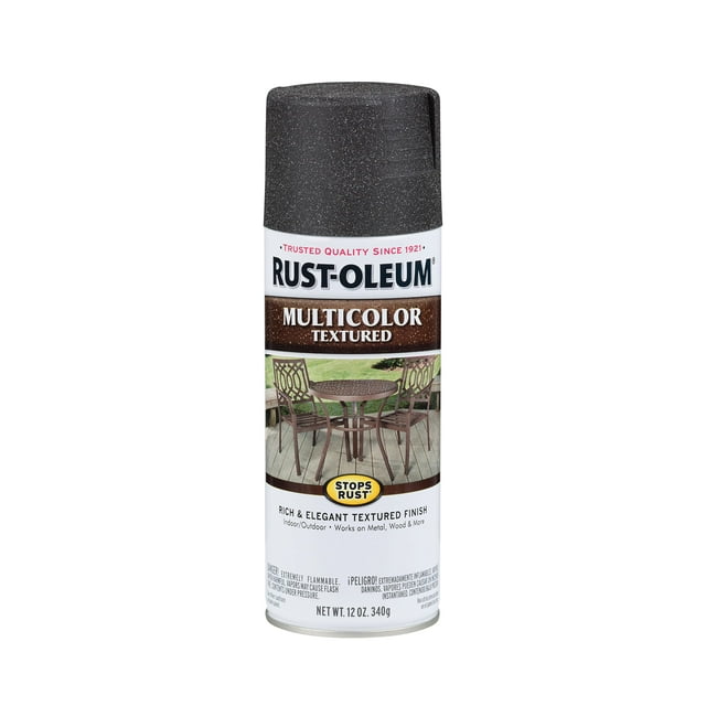 Pintura en aerosol Rust-Oleum, 340 g, hierro envejecido con textura multicolor