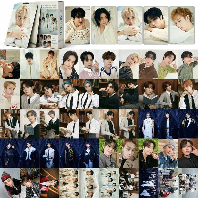 55pcs/Box Kpop Straykids 2023 Xmax Photo Cards, SKZ Perfect 55pcs/Box Kpop Straykids 2023 Xmax Photo Cards, SKZ Perfect