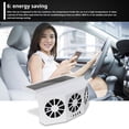 thumbnail image 5 of Summer New Solar Powered Car Ventilator, Auto Window Air Vent Circulation Exhaust Fan, Vehicle Cooler Vent Fan for Cars SUV Trucks, 5 of 9
