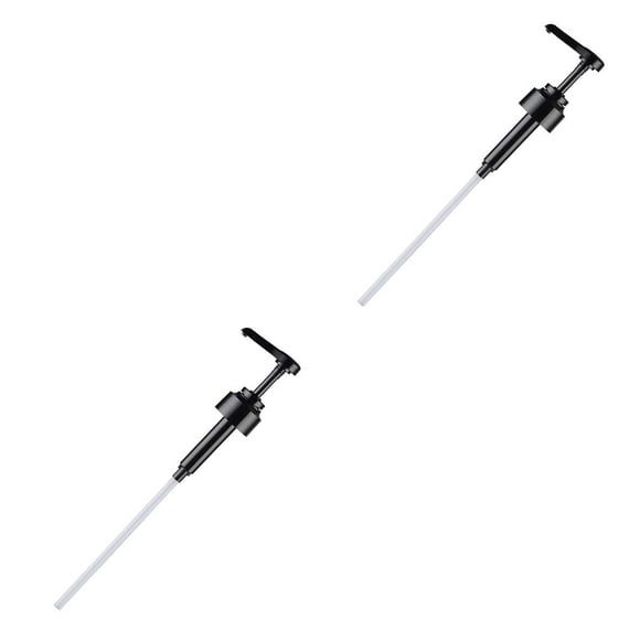 Boquilla para botella con bomba Billuyoard dispensador de salsa de ostras ketchup negro 2Conjunto