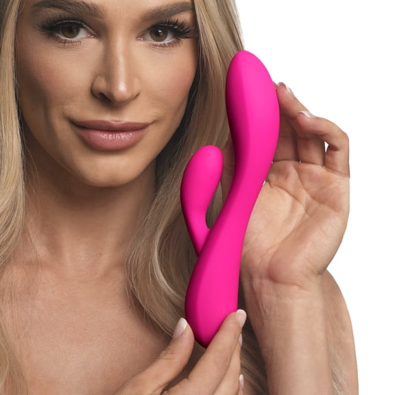 Bang! 10X Flexible Rabbit Vibrator, Pink