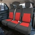 thumbnail image 3 of For 2020-2024 Ford Explorer Base FH Group Neoprene Custom Fit Car Seat Covers Water Resistant - 2nd Row Red, 3 of 7
