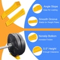 thumbnail image 2 of Ymam.Light Deadlift Barbell Jack Alternative Wedge Mini, Safely Load and Unload Barbell Plates, for Weightlifting Training, Gym (1 Pair), 2 of 7