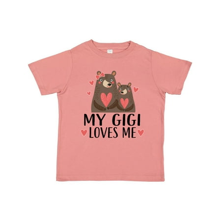 

Inktastic My Gigi Loves Me Bear Gift Toddler Boy or Toddler Girl T-Shirt