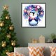 thumbnail image 4 of Pintura de diamante 5D DIY, taladro redondo completo, Kit de pingüino brillante, decoración del hogar, 30x30cm, 4 of 9