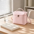 thumbnail image 7 of Insulated Lunch Bag for Women | Reusable Lunch Bag with Shoulder Strap | Pink Women's Lunch Bag for Work, 7 of 7