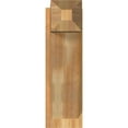 thumbnail image 2 of Ekena Millwork 8"W x 22"D x 26"H Traditional Rough Sawn Craftsman Outlooker, Western Red Cedar, 2 of 4