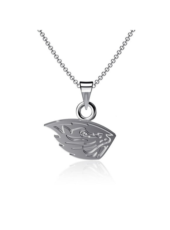 Dayna Designs Oregon State Beavers Silver Small Pendant Necklace