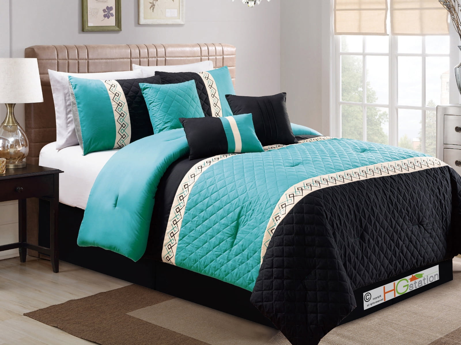7-Pc Southwest Diamond Meander 