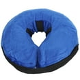 thumbnail image 2 of Inflatable Dog Collar, Save Space Easy To Wear Pet Inflatable Collar Environmentally Friendly With PVC Material For Pets For Recover After Surgery Blue M, 2 of 8