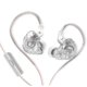 thumbnail image 2 of GK Auriculares con cable Auriculares intrauditivos Deportes Manos libres Auriculares para teléfonos inteligentes Auriculares con ocultación de ruido Accesorios de música de audio Claro, con micrófono Inevent EL005368-04B, 2 of 7