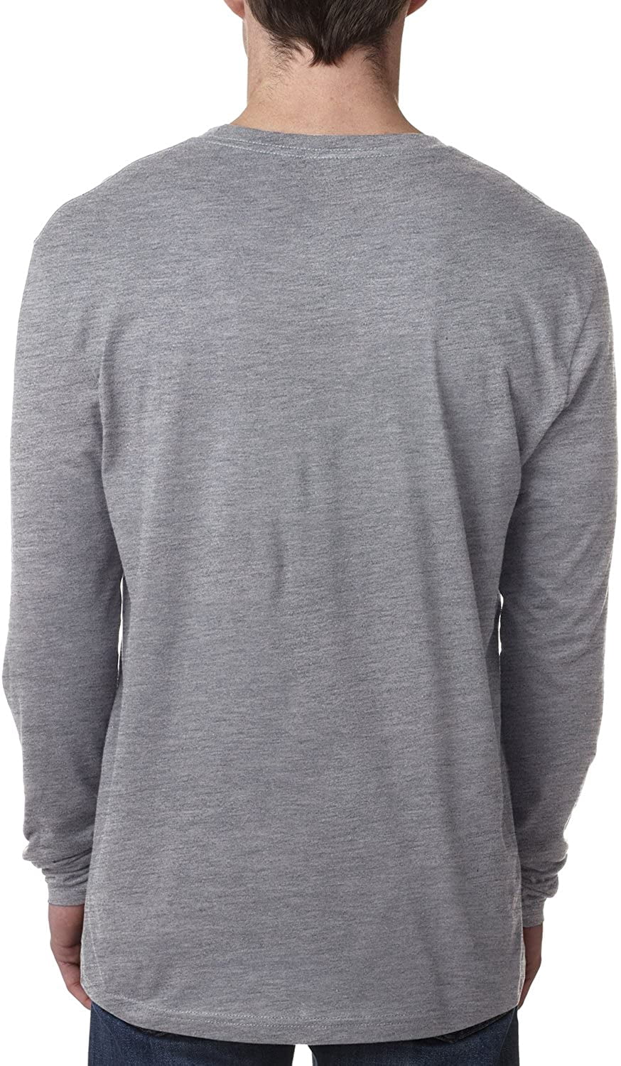 Mens Clementine Premium Fitted Long-Sleeve Crew Tee