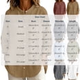 Blouse for Women 3/4 Sleeve Round Neck Buttoned Casual Solid Color ...