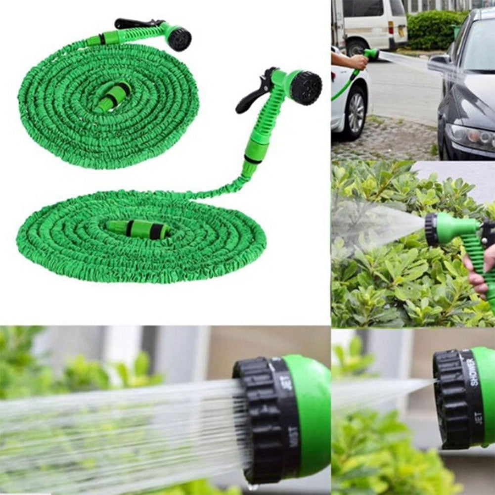 New 2019 Garden Hose 25FT Expandable Hose, 5 Pattern Spray and High