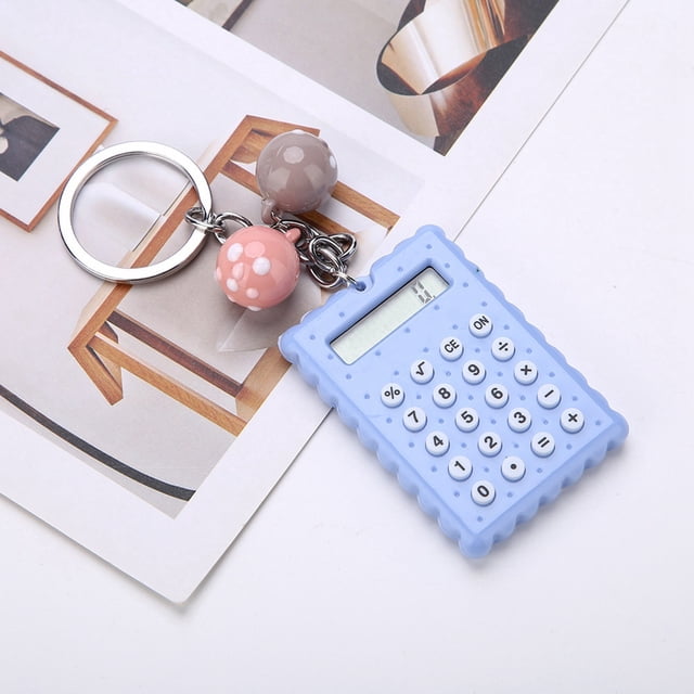 Mini Calculadora Portátil,Mini Calculadora Portátil De Galletas Lindas Calculadora Linda Experiencia Incomparable