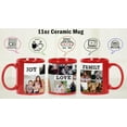 thumbnail image 3 of Printtoo PersonalizedPhotoCollage CoffeeMugJoy Love Family Custom Picture Ceramic CupDishwasher & Microwave Safe- 11 Oz -Red, 3 of 6