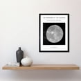 thumbnail image 2 of Wonders of the Heavens Duncan Bradford Telescopic View of Moon Just Before Full Antique Telescopic Classic Illustration Framed Wall Art Picture Print 12x16 inch, 2 of 5