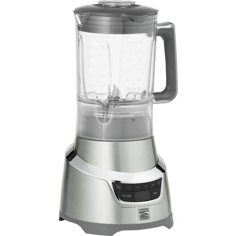Kenmore 64 oz Stand Blender, 1200W, Smoothie and Ice Crush Modes, Red