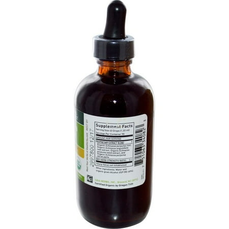 Red Ruby Echinacea - Gaia Herbs, Echinacea Supreme Organic 4 oz