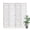 White, variant on Breltam Folding 6 Panel Room Divider Natural Finish Wood Privacy Screen Boho Hollow Cutout Room Partition,For Living Room Bedroom,Freestanding,White