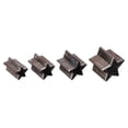 thumbnail image 2 of Leather Cutting Die Set, 4PCS High Density Cutting  Different Sizes Incisive  For DIY, 2 of 8