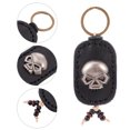 thumbnail image 2 of 1 llavero creativo con diseño de calavera para punk (negro), 2 of 7