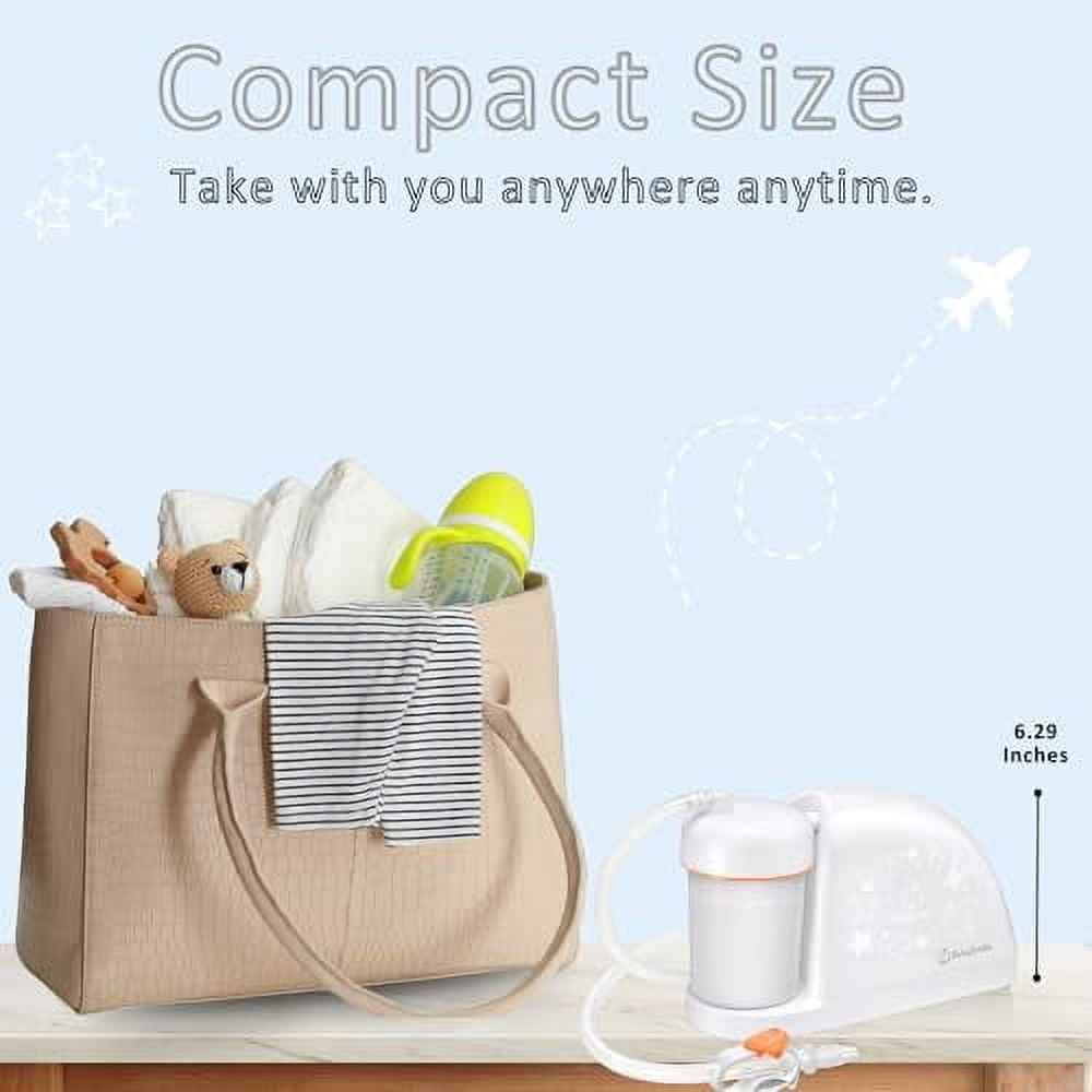 BabySmile | Electric Baby Nasal Aspirator for Newborns + | Boogers/Mucus