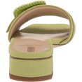 thumbnail image 3 of Sam Edelman Deacon Summer Pear Squared Open Toe Buckle Detailed Heeled Sandals (Summer Pear, 9.5), 3 of 6