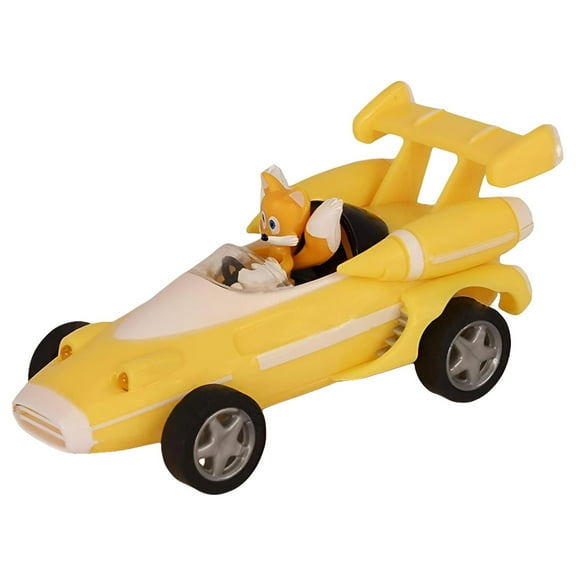 NKOK Sonic Transformed All-Stars Racing Pull Back Action: Tails 5" inches