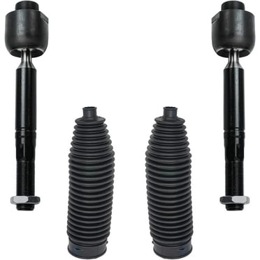 Detroit Axle - Front Inner Tie Rods for 2007-2019 Toyota Tundra, 2008-2019 Sequoia, Inner Tie Rods   Rack and Pinion Boots 2009 2010 2011 2012 2013 2014 2015 2016 2017 2018 Replacement