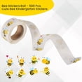 thumbnail image 5 of Rollo de Pegatinas de Abejas: 2000 Pegatinas Lindas de Abejas para Guarderías, , Material de Oficina y Manualidades, 5 of 5