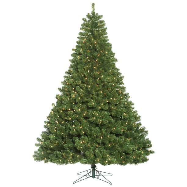 Vickerman 8.5' Oregon Fir Artificial Christmas Tree with 1150 Clear ...