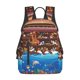 thumbnail image 1 of Balery Animals On Noah's Ark2 Mochila Ligera para Hombres y Mujeres – Resistente y Impermeable, Ideal para la Escuela, el Trabajo, los Viajes y el Uso Diario, 1 of 7