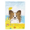 thumbnail image 1 of "Treasures BB2116CHF Papillion Summer Beach Flag Casa de lona, grande, multicolor" Caroline's Treasures BB2116CHF, 1 of 1