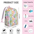thumbnail image 5 of Funny Alpaca Backpack – Cute Llama Pattern Bookbag with Cartoon Design for School and Outdoor Activities, 5 of 5