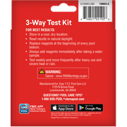 Clorox Pool&Spa 3-Way Pool Test Kit pH, 1ct