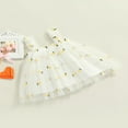 thumbnail image 3 of EIMELI Enfant en Bas Âge Filles Princesse Robe Sans Manches Sling Robe d'Été Casual Mesh Tulle Robe Moelleuse, 3 of 7