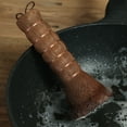 thumbnail image 3 of Brown Bristle Cleaning Brush for Kitchen with Small Tray 2Pcs, 3 of 5